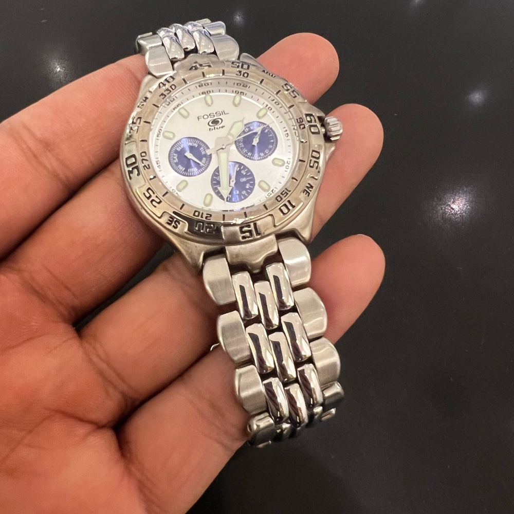 Fossil Blue Multifunctional Watch - image 6